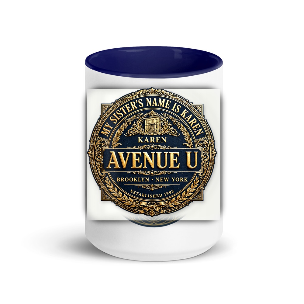 Avenue U Karen Medallion Mug