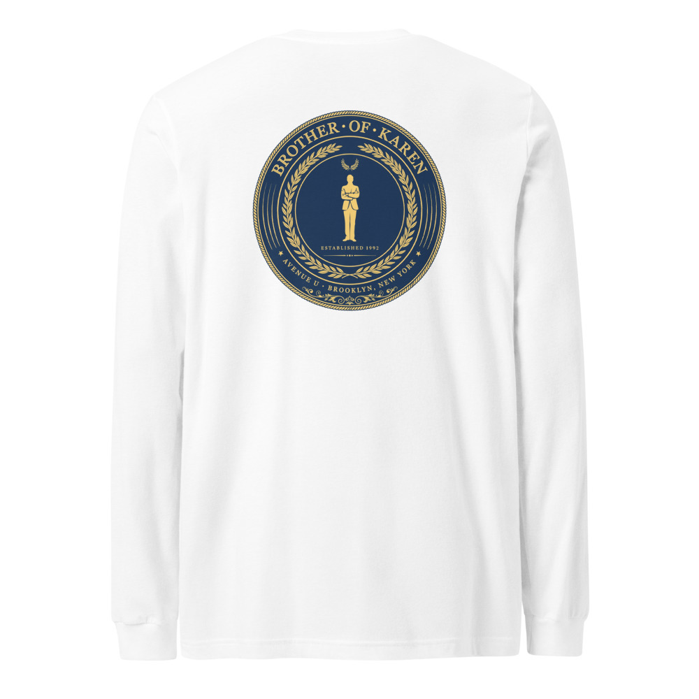 Brother of Karen Roundel White Long Sleeve