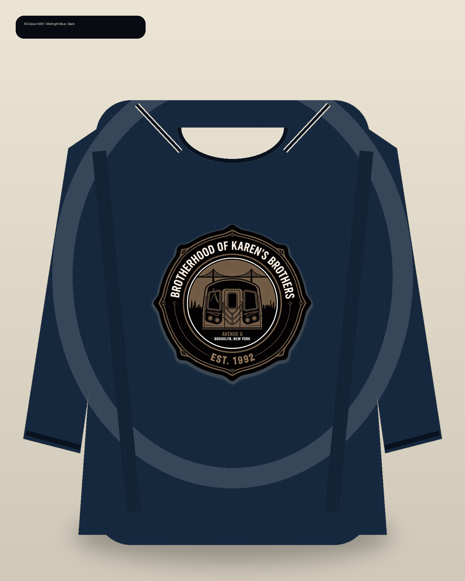 Brotherhood Roundel Midnight Blue Premium Long Sleeve